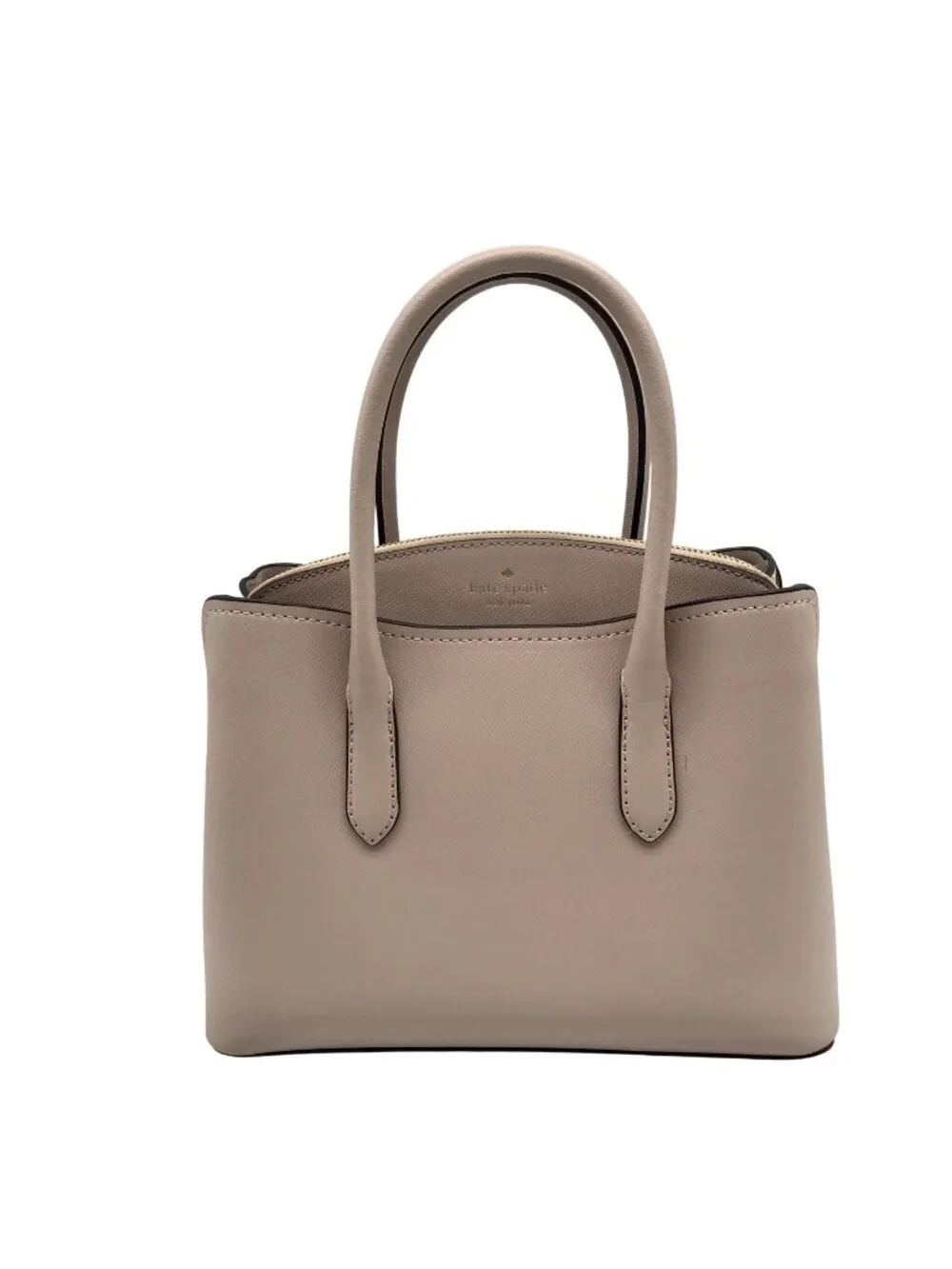 Kate Spade Warm Beige Saffiano Leather Medium Rory Satchel